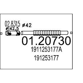 Flexrohr, Abgasanlage von MTS günstig für 43,58 €