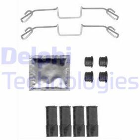 Compre Kit de acessórios, pastilhas de travão da DELPHI LX0583 a um preço baixo por 9,28 €