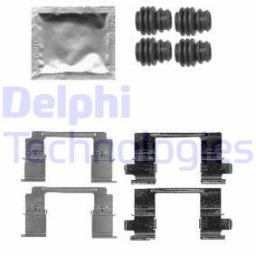 Compre Kit de acessórios, pastilhas de travão da DELPHI LX0585 a um preço baixo por 17,33 €