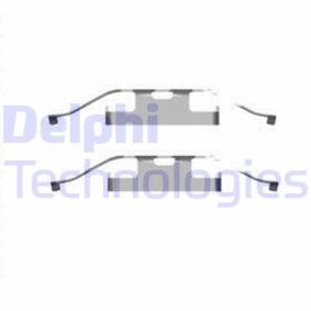 Compre Kit de acessórios, pastilhas de travão da DELPHI LX0596 a um preço baixo por 14,38 €
