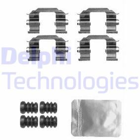 Compre Kit de acessórios, pastilhas de travão da DELPHI LX0608 a um preço baixo por 20,82 €