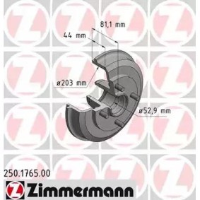 Bremstrommel von ZIMMERMANN