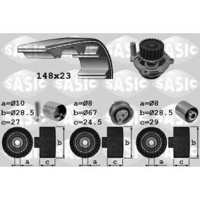 Wasserpumpe + Zahnriemensatz 3906055 für SKODA