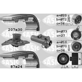 Wasserpumpe + Zahnriemensatz 3906058 für SKODA