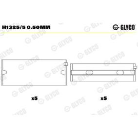 Acquista Bronzine di banco da GLYCO H1325/5 0.50mm a buon mercato per soli 27,38 €