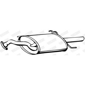 Compre Panela de escape traseira da WALKER 14350 a um preço baixo por 39,41 €