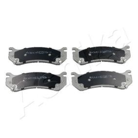 Acquista Kit pastiglie freni da ASHIKA 51-00-004 a buon mercato per soli 26,48 €