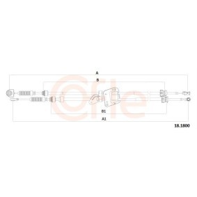 Compre Cabo de aço, caixa de velocidades da COFLE 18.1800 a um preço baixo por 76,53 €