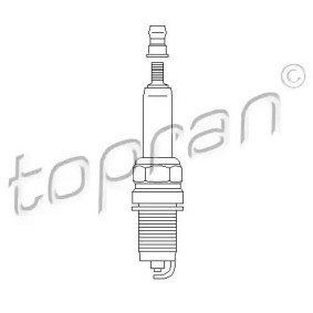 Achetez des Bougie d'allumage TOPRAN 112 427 à prix pour 9,01 €