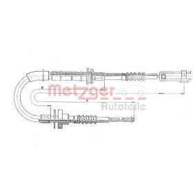 Acquista Cavo frizione da METZGER 11.3910 a buon mercato per soli 21,56 €