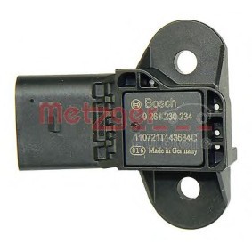 Acquista Sensore, pressione collettore d'aspirazione da METZGER 0905355 a buon mercato per soli 34,57 €