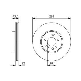 Compre Disco de travão da BOSCH 0 986 479 S15 a um preço baixo por 47,96 €