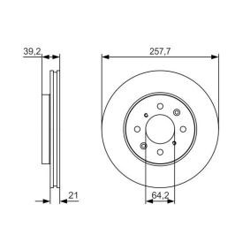 Compre Disco de travão da BOSCH 0 986 479 S26 a um preço baixo por 38,33 €