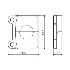 Compre Pastilhas de travão da BOSCH 0 986 495 078 a um preço baixo por 20,86 €