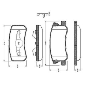 Compre Pastilhas de travão da BOSCH 0 986 TB2 385 a um preço baixo por 32,47 €