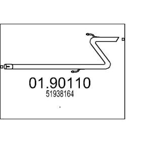 Endschalldämpfer 01.90110 FIAT 500 von MTS