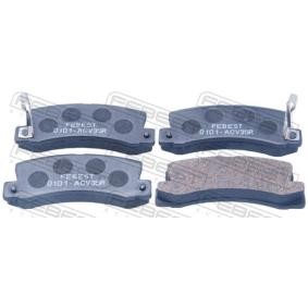 Compre Pastilhas de travão da FEBEST 0101-ACV35R a um preço baixo por 16,11 €