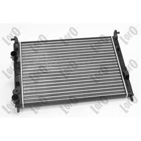 Achetez des Radiateur du moteur ABAKUS 016-017-0024 à prix pour 66,27 €