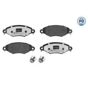 Compre Pastilhas de travão da MEYLE 025 219 8018/PD a um preço baixo por 25,81 €