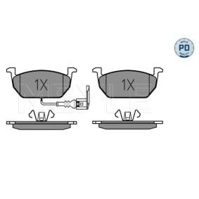Achetez des Plaquettes de frein MEYLE 025 220 3517/PD à prix pour 45,21 €