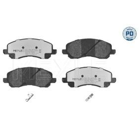 Compre Pastilhas de travão da MEYLE 025 235 8416/PD a um preço baixo por 33,27 €