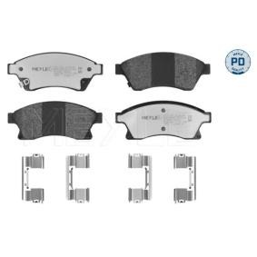 Compre Pastilhas de travão da MEYLE 025 250 3118/PD a um preço baixo por 34,47 €