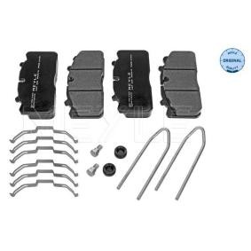 Comprar Juego de pastillas de freno de MEYLE 025 290 8826/S a bajo precio de 83,55 €