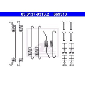 Comprar Juego de accesorios, zapatas de freno de ATE 03.0137-9313.2 a bajo precio de 16,35 €