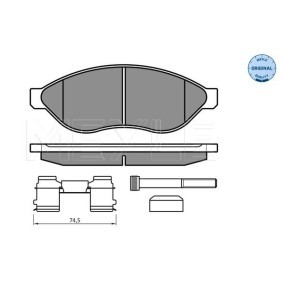 Comprar Cilindro maestro, embrague de MEYLE 034 029 0030 a bajo precio de 52,08 €
