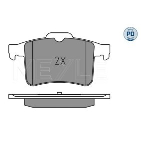 Compre Correia trapezoidal estriada da MEYLE 050 003 0885/E a um preço baixo por 9,26 €