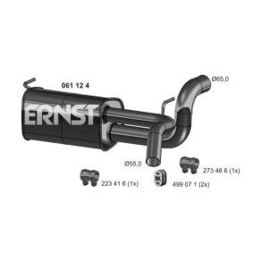 Compre Panela de escape de ERNST online para Astra J Van / Hatchback (P10) a preços moderados