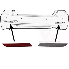 Compre Reflector da VAN WEZEL 0670939 a um preço baixo por 17,51 €