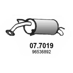 Compre Panela de escape traseira da ASSO 07.7019 a um preço baixo por 193,90 €