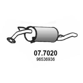 Compre Panela de escape traseira da ASSO 07.7020 a um preço baixo por 153,22 €