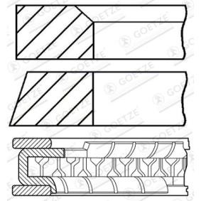 Achetez des Jeu de segments de pistons GOETZE ENGINE 08-785506-00 à prix pour 24,16 €