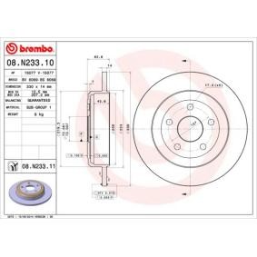Acquista Disco freno da BREMBO 08.N233.11 a buon mercato per soli 56,71 €
