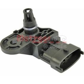 Compre Sensor, pressão de sobrealimentação da METZGER 0906244 a um preço baixo por 35,83 €