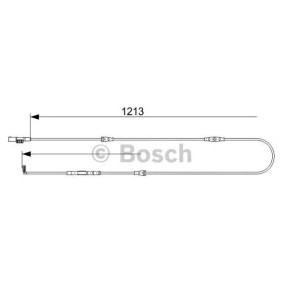 Køb Slidindikator, bremsebelægning af BOSCH 1 987 473 562 til den lave pris 153,18 DKK