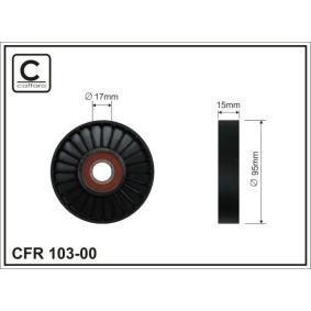 Comprar Polea inversión / guía, correa poli V de CAFFARO 103-00 a bajo precio de 12,13 €