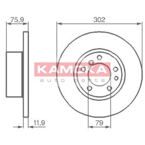 Acquista Disco freno da KAMOKA 103420 a buon mercato per soli 26,87 €