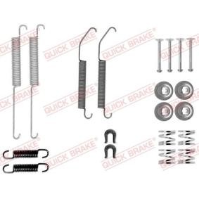 Comprar Juego de accesorios, zapatas de freno de KAWE 105-0033 a bajo precio de 12,90 €