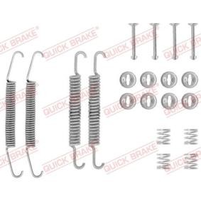 Comprar Juego de accesorios, zapatas de freno de KAWE 105-0548 a bajo precio de 6,58 €