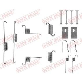 Comprar Juego de accesorios, zapatas de freno de KAWE 105-0661 a bajo precio de 10,54 €