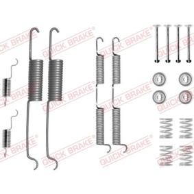 Comprar Juego de accesorios, zapatas de freno de KAWE 105-0727 a bajo precio de 10,54 €