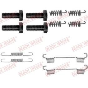 Comprar Juego de accesorios, zapatas de freno de estacionamiento de KAWE 105-0865 a bajo precio de 9,22 €