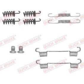 Comprar Juego de accesorios, zapatas de freno de estacionamiento de KAWE 105-0874 a bajo precio de 7,63 €