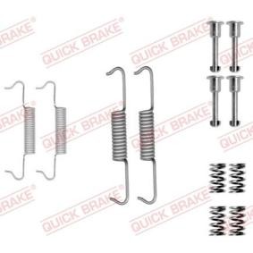 Comprar Juego de accesorios, zapatas de freno de estacionamiento de KAWE 105-0877 a bajo precio de 7,69 €