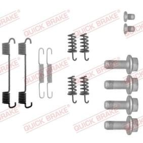 Comprar Juego de accesorios, zapatas de freno de estacionamiento de KAWE 105-0878 a bajo precio de 16,26 €