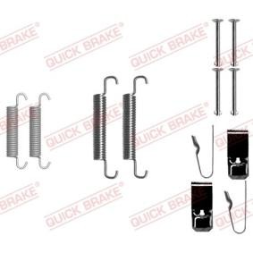 Comprar Juego de accesorios, zapatas de freno de estacionamiento de KAWE 105-0890 a bajo precio de 10,69 €
