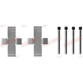 Compre Kit de acessórios, pastilhas de travão da KAWE 109-0904 a um preço baixo por 10,67 €